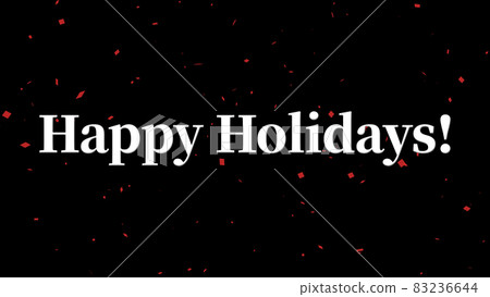 Happy Holidays Happy Holidays Text Material Year-end Background Wallpaper Message Card Happy Holidays Happy Holidays Text Material Year-end Background Wallpaper Message Card 83236644