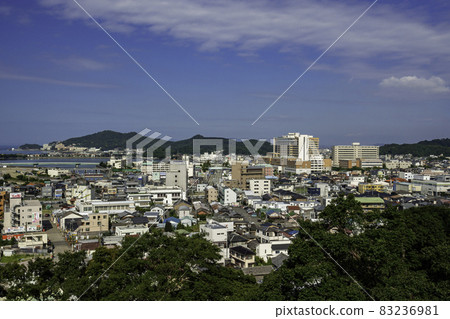 Wakayama, Wakayama City, Wakayama Prefecture, overlooking the direction of Wakanoura from Kimiidera Temple Wakayama, Wakayama City, Wakayama Prefecture, overlooking the direction of Wakanoura from Kimiidera Temple 83236981