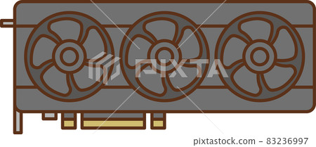 Triple fan graphics board Triple fan graphics board 83236997