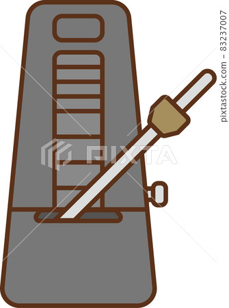 黑色萬通表正面插圖 83237007