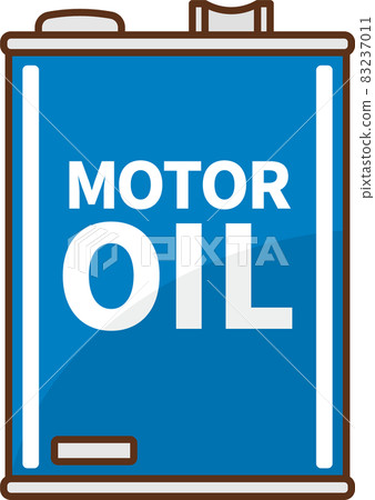 Blue engine oil seen from the front 83237011