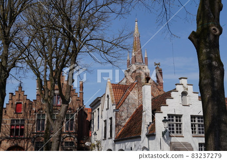 Cityscape of Bruges Wal Square, Belgium Cityscape of Bruges Wal Square, Belgium 83237279