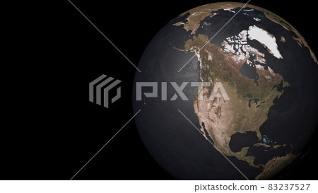 地球黑色背景3D CG背景壁紙 地球黑色背景3D CG背景壁紙 83237527