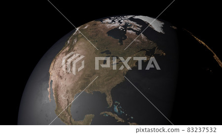地球黑色背景3D CG背景壁紙 地球黑色背景3D CG背景壁紙 83237532