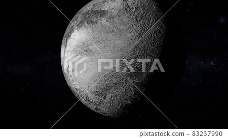 Dwarf planet space 3D CG background wallpaper Dwarf planet space 3D CG background wallpaper 83237990