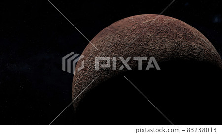 Dwarf planet space 3D CG background wallpaper Dwarf planet space 3D CG background wallpaper 83238013