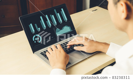 Business visual data analyzing technology by creative computer software Business visual data analyzing technology by creative computer software 83238311