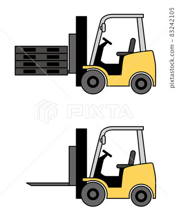 Side of forklift with or without pallet Side of forklift with or without pallet 83242105