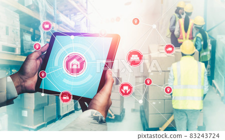 Smart warehouse management system with innovative internet of things technology 83243724