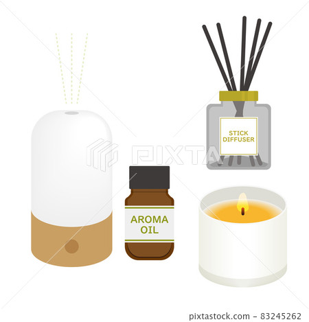 Illustration of aromatherapy Illustration of aromatherapy 83245262