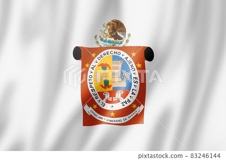 Oaxaca state flag, Mexico 83246144