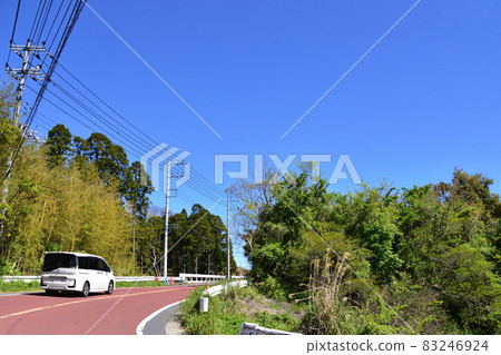 千葉縣大多喜町與市原市之間的大部分喜街風景 83246924