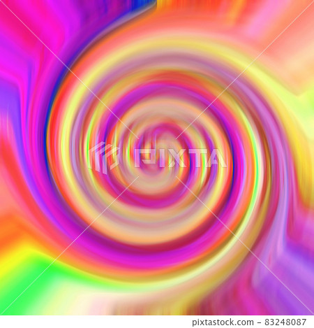 Beautiful pastel rainbow gradient swirl background red, pink, green, blue, purple, white, yellow 83248087