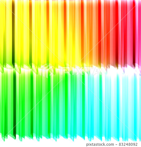 Background of pastel rainbow-colored lines: red, pink, light blue, yellow, green Background of pastel rainbow-colored lines: red, pink, light blue, yellow, green 83248092