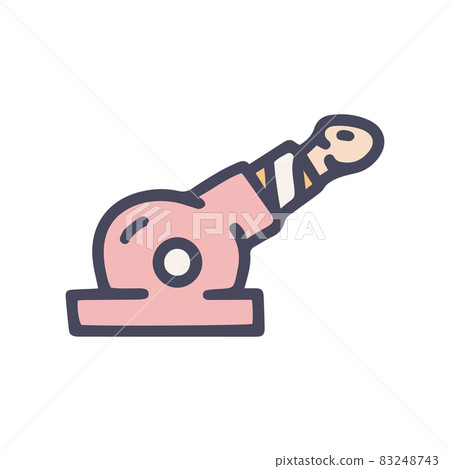 sex machine color vector doodle simple icon sex machine color vector doodle simple icon 83248743