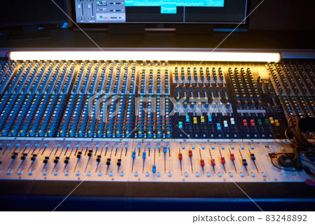Professional audio mixing console Professional audio mixing console 83248892