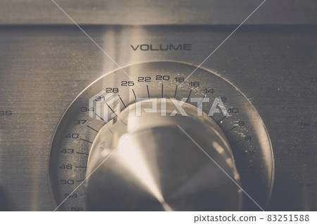 Vintage sound equipment, vintage color Vintage sound equipment, vintage color 83251588