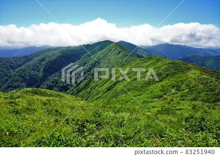 從神室山到神室山的山脊線 從神室山到神室山的山脊線 83251940