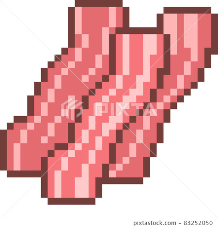 Bacon pixel art 83252050
