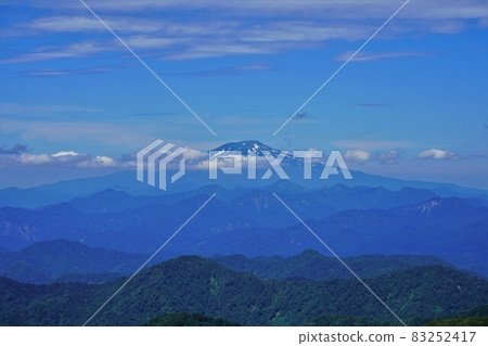 Mt. Chokai from Mt. Kamuro Mt. Chokai from Mt. Kamuro 83252417