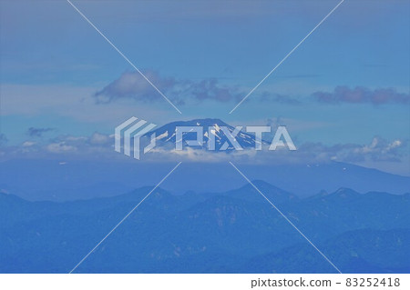 Mt. Chokai from Mt. Kamuro Mt. Chokai from Mt. Kamuro 83252418