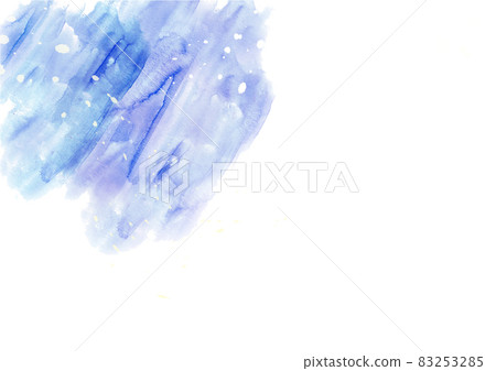 Watercolor-style background material 83253285