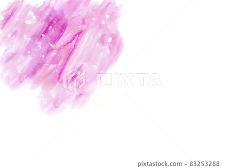 Watercolor-style background material 83253288
