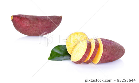 sweet potato isolated on white background 83253644