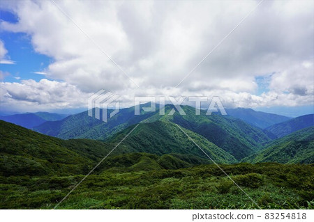 Ridge from Mt. Kamuro to Mt. Omata 83254818