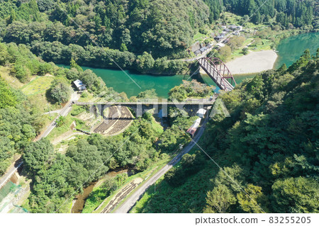 Shimanto Town, Kochi Prefecture Shimane bridge Shimanto Town, Kochi Prefecture Shimane bridge 83255205