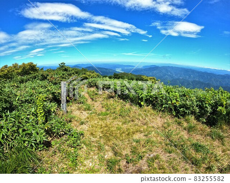 The summit pillar of Mt. Kamuro 83255582