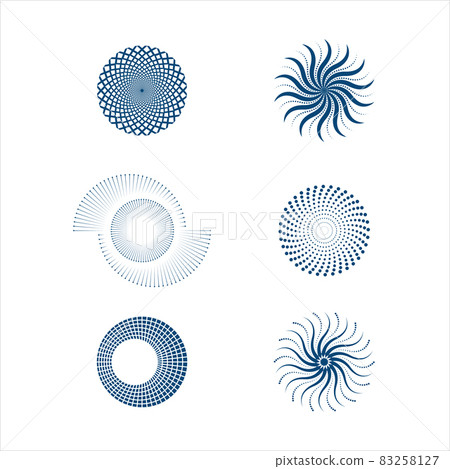 halftone circle dots vector halftone circle dots vector 83258127