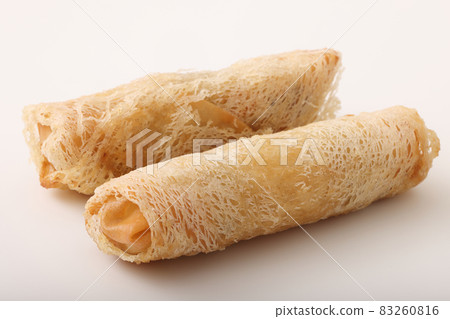 越南風味豬肉粉條炒春捲 83260816