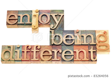 enjoy being different 83264056