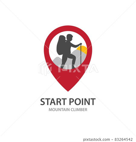 Climber illustration Climber illustration 83264542