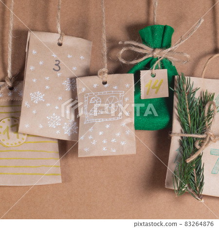 Christmas DIY advent calendar Christmas DIY advent calendar 83264876