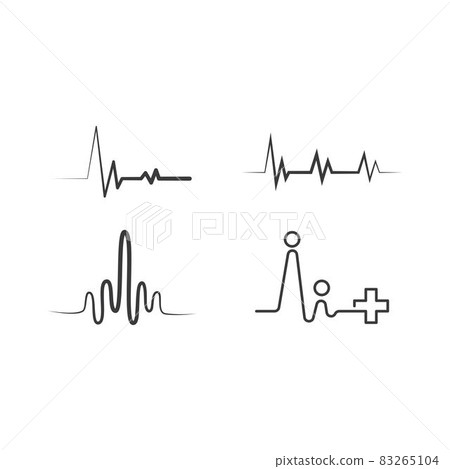 Pulse line - Stock Illustration [83265104] - PIXTA