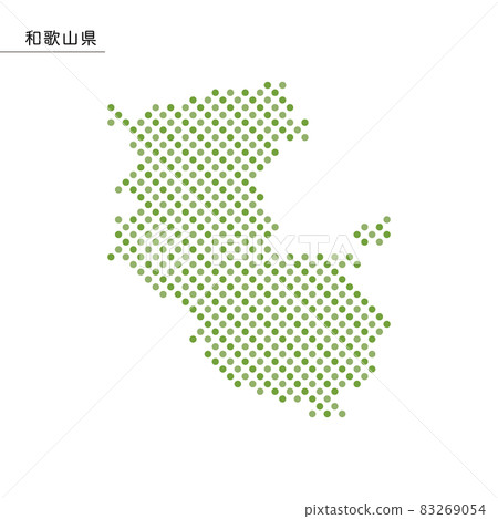 Map of Wakayama Prefecture Dot Map of Wakayama Prefecture Dot 83269054