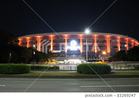 ZOZO Marine Stadium lit up ZOZO Marine Stadium lit up 83269247