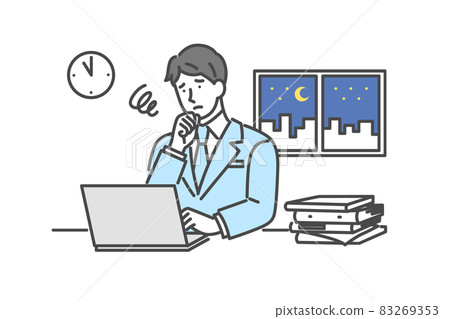 半夜加班的男人 半夜加班的男人 83269353