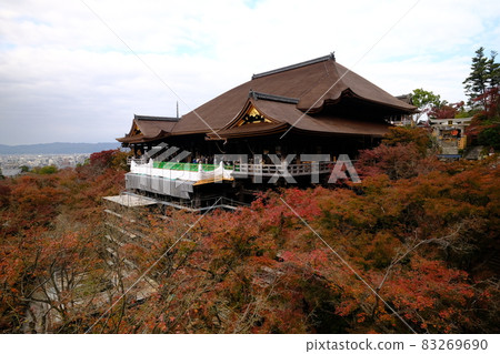 京都清水寺秋葉 83269690