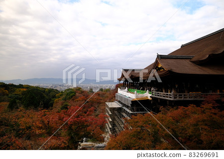 京都清水寺秋葉 京都清水寺秋葉 83269691