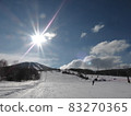 Sunny ski resort 83270365