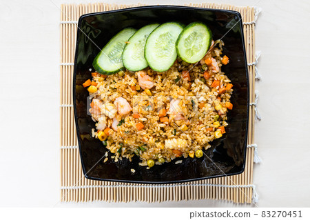 portion of Com Rang Vietnamese wok fried rice 83270451