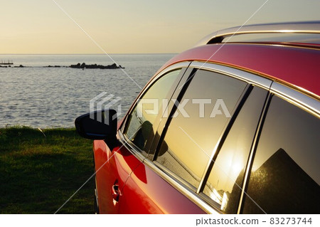 Drive image: The seaside where the setting sun sets Drive image: The seaside where the setting sun sets 83273744