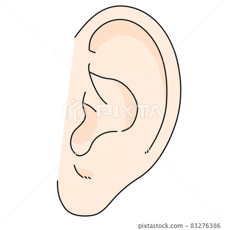 Human ear 83276386
