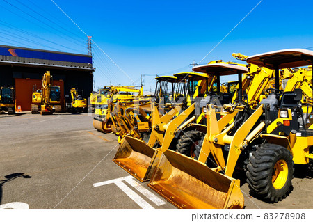 Construction vehicle heavy equipment wheel loader 83278908