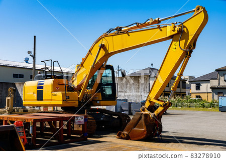 Construction vehicle heavy equipment backhoe 83278910