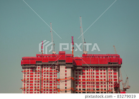 Apartment construction site 83279019