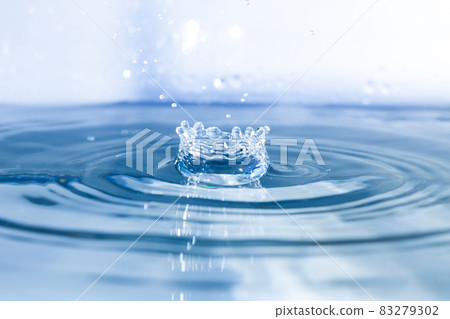 drop water falling. High quality and resolution beautiful photo concept 83279302